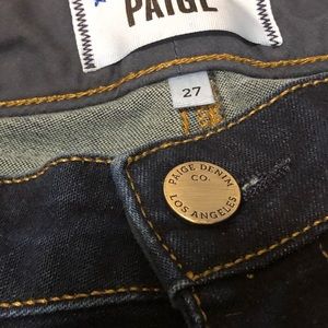 Paige Skyline Skinny Jeans - size 27